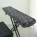 Piano Dust Cover Weighted Keyboard Small Keyboard Piano Covers Waterproof Locking Clasp Keep It From Dust and Dirt （Medium size piano case）