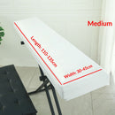 Piano Dust Cover Weighted Keyboard Small Keyboard Piano Covers Waterproof Locking Clasp Keep It From Dust and Dirt （Medium size piano case）