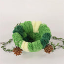 Bird's Nest hammock toy, suitable for small and medium-sized pet parrots, long tailed parrots, cockatoos, cockatoos, Amazon lovebirds, boogie, finch, canary, hamster, sand rat (green swing nest)