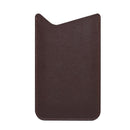 Leather Cell Phone Holster, Cell Phone Pouch Holder Men, Universal Leather Phone Sleeve Leather Wallet Holster Phone Bag  brown, medium size