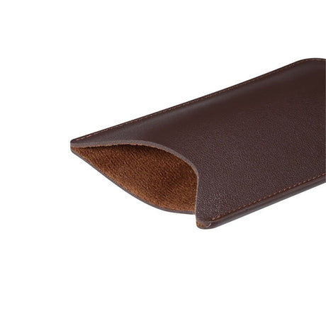 Leather Cell Phone Holster, Cell Phone Pouch Holder Men, Universal Leather Phone Sleeve Leather Wallet Holster Phone Bag  brown, medium size