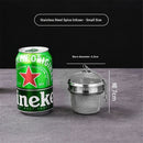 304 Stainless Steel Locking Spice Mesh Ball, Tea Strainer, Tea Infuser,small size Marinate ball filter seasoning box