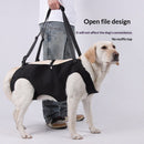 Lift Harness,Full Body Dog Sling Carrier with Handle,Total Body Support for Dogs,Pet Dog Leg Support Sling Adjustable Retractable Breathable Lift Harness (M)