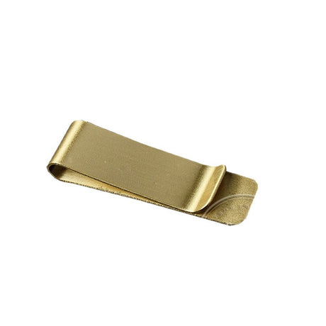 Metal Brass Money Cash Clip Slim Credit Card Holder Banknote Wallet for Man Women Lightweight Pocket Money Clips 4Pack