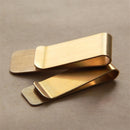 Metal Brass Money Cash Clip Slim Credit Card Holder Banknote Wallet for Man Women Lightweight Pocket Money Clips 4Pack