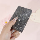 Aluminum Business Card Case, Unisex Adults, Slim, Scratch Resistant, Lightweight, Ultra Slim (Black)