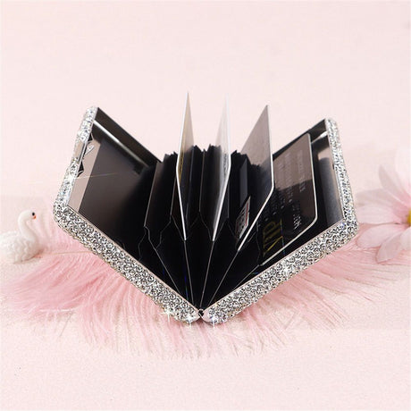 Aluminum Business Card Case, Unisex Adults, Slim, Scratch Resistant, Lightweight, Ultra Slim (Black)