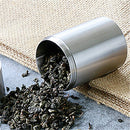 Mini Stainless Steel Tea Can Tea Storage Containers Vacuum Seal Portable for Travel, Kitchen Cup for Coffee Sugar Seasoning Storage