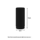 Dish Soap Silicone Dispenser for Kitchen Sink,Squeeze Washing Up Liquid and Hand Soap,Round refillable Silicone Bottles,Easy to Fill and to use Black