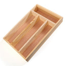 Drawer Organizer Premium Cutlery and Utensil Tray| Perfect For The Kitchen, Bathroom, Desk, etc.| Kitchen Drawer Divider with 4 Compartments