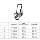 Dog Halter Harnesses, Adjustable Lift  For Large Dogs, Dog Sling For Medium Dogs Hind Leg Support To Help Rehabilitate, Soft Padded Dog Support Harness For Elderly, Injured, Arthritic(L)