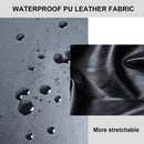 Waterproof Dining Bench Cover, Washable Durable Bench Covers Slipcover, Rectangle Bench Seat Covers for Dining Room Living Room Kitchen(Black)