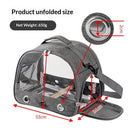 Bird Travel Carrier with Stand Perch and Stainless Tray,Portable Small Bird  Cockatiel Carrier for Hiking, (Grey)
