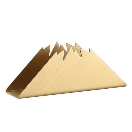Napkin Holder for Tables, Paper Organizer Freestanding Steel Tissue Holder, stainless steel napkin holderGold