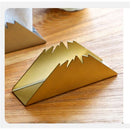 Napkin Holder for Tables, Paper Organizer Freestanding Steel Tissue Holder, stainless steel napkin holderGold