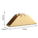 Napkin Holder for Tables, Paper Organizer Freestanding Steel Tissue Holder, stainless steel napkin holderGold