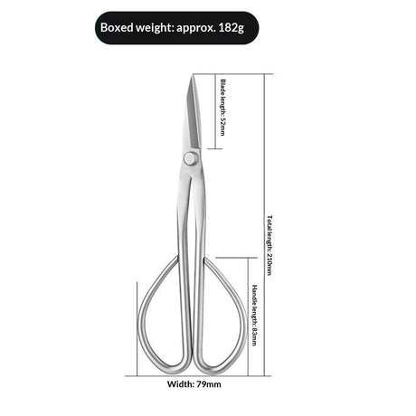 Tender leaf pruning,Bonsai Scissors Professional Grade Bonsai Shears steel integrated  Bonsai Tools Equip With Tool Bag