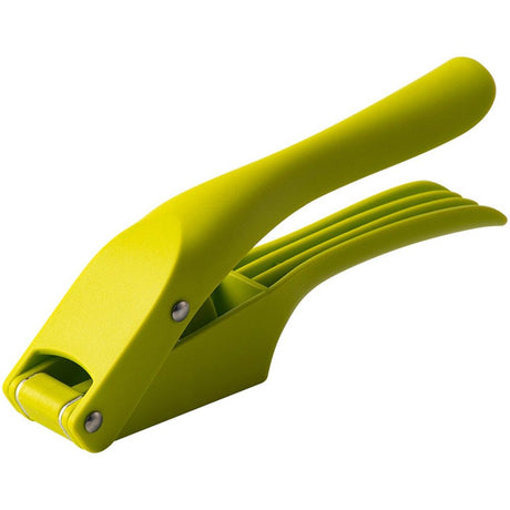Easy Clean Garlic Press - Lightweight, Easy-to-Use Garlic Mincer & Crusher for Food Prep & Kitchen Accessories, Green