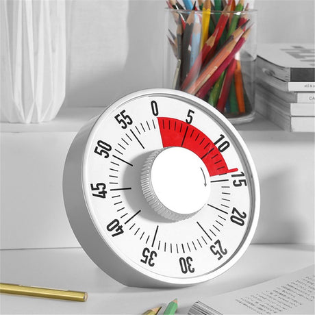 60-Minute Visual Timer Mechanical Countdown Timers for Teaching, Meeting, Cooking, Working - Timer for Kids