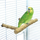Pepper Wood Parrot Stand Branch, Wooden Perch for Parakeet Cockatiels Conures Lovebirds Budgies, Birdcage Accessories（small size）