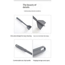 Meat patty grinder, salad mixer, mashed potatoes grinder, Ground Non Stick Mix Chopper, Potato Masher Tool（grey）