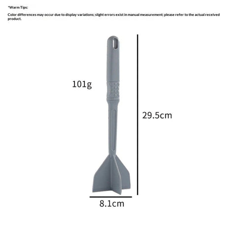 Meat patty grinder, salad mixer, mashed potatoes grinder, Ground Non Stick Mix Chopper, Potato Masher Tool（grey）