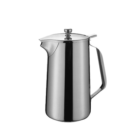 1.8L Stainless Steel Pitcher with Lid, Large Capacity, 201 Stainless Steel, Iced Tea Pitcher for Coffee, Juice and Homemade Beverages