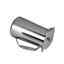 1.8L Stainless Steel Pitcher with Lid, Large Capacity, 201 Stainless Steel, Iced Tea Pitcher for Coffee, Juice and Homemade Beverages