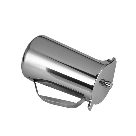 1.8L Stainless Steel Pitcher with Lid, Large Capacity, 201 Stainless Steel, Iced Tea Pitcher for Coffee, Juice and Homemade Beverages