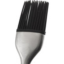 Stainless steel handle silicone barbecue oil brush seasoning brush high temperature resistant barbecue brush cake baking barbecue BBQ brush（30CM）