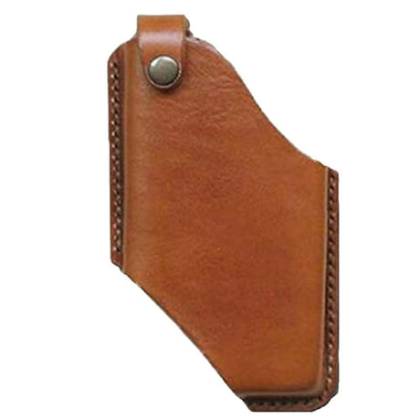 Mobile Phone Belt Pouch, Vintage PU Leather Phone Holster for Walking ， phone protective case(Brown 15*8.5cm)
