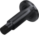 Door Stoppers - Heavy-Duty Adjustable Stoppers for Bottom, Top, and Wall of Door – Anti Break-in 304 Stainless Steel Door Stops with Rubber Buffers(Black)