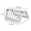 Toast Rack Bread Holder 6 Slice Slots Stainless Steel , dry placement rack, toast slices display rack, drain rack, tableware