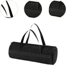 Multifunctional Handbag Camping Tent Stakes Storage Bag Electrician Large Capacity with Handles Camping Tool Bag, Black