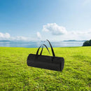 Multifunctional Handbag Camping Tent Stakes Storage Bag Electrician Large Capacity with Handles Camping Tool Bag, Black