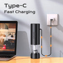 Electric salt and pepper grinder, touch operation accuracy grinding, household chef electric pepper grinder, Electric Salt and Pepper Grinder Set 2 in 1，