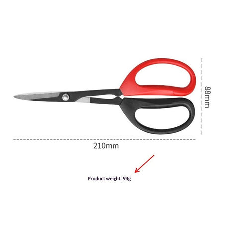 Bonsai Cutter Pruning Shear tool used for Gardening, Arranging Flowers, Trimming Plants, Branches, Stainless Steel Red White Handles