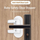 Door Lever Lock (2 Pack) Child Proof Doors & Handles, Prevents Toddlers and Pets from Opening Doors. Unique Difficulty Adjustment, Easy One Hand Operation for Adults.