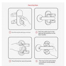 Door Lever Lock (2 Pack) Child Proof Doors & Handles, Prevents Toddlers and Pets from Opening Doors. Unique Difficulty Adjustment, Easy One Hand Operation for Adults.
