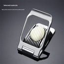 Egg Slicer for Hard Boiled Eggs Egg Cutter Strawberry Slicer Heavy Duty Aluminium Tomato Slicer Stainless Steel Wire Multipurpose Egg Slicer Dicer for Soft Fruit Mushroom Home Use