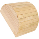 Guinea Pig Wooden House, Hamster Wooden House, Bite Arched Wood Hideout for Dwarf Hamster, Golden Bear Pet Supplies, Small Animals, Houses & Habitats.（Small）