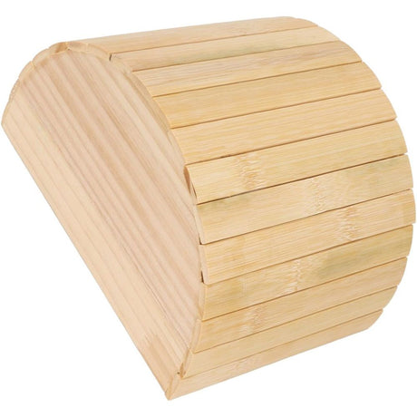Guinea Pig Wooden House, Hamster Wooden House, Bite Arched Wood Hideout for Dwarf Hamster, Golden Bear Pet Supplies, Small Animals, Houses & Habitats.（Small）