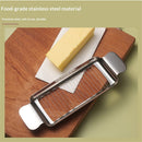 Stainless Steel Butter & Cheese Slicer –  Ergonomic Handle, Multipurpose Handheld Food Cutter for Butter, Cheese & Soft Fruits, Dishwasher Safe