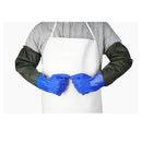 Aquatic, seafood, fishing gloves, dishwashing, car washing, extended anti slip, wear-resistant, waterproof, acid alkali resistant, and cutting protective gloves（blue）