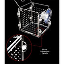Acrylic Fish breeding Box, Acrylic Fish Isolation Box, Fish Separator for Aquarium, Hatchery Incubator with Suction Cups for Small Baby Fishes Shrimp Clownfish Guppy