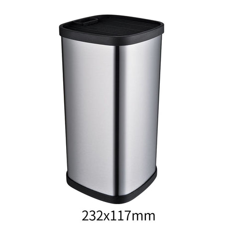 Stainless Steel Universal Knife Block Holder, Space Saver Knife Storage, Detachable for Easy Cleaning, Square Knife Holder For Safe