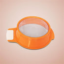 1pc Round Soil Sieve Fine Mesh Strainer for Baking and Gardening Stainless Steel Convenient Kitchen Tool for Soil Flour and Vegetable Washing