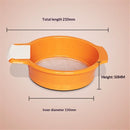 1pc Round Soil Sieve Fine Mesh Strainer for Baking and Gardening Stainless Steel Convenient Kitchen Tool for Soil Flour and Vegetable Washing