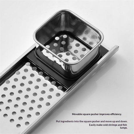 Stainless steel planer, dough ball planer, dough cutter, dumpling noodle tool, noodle making machine