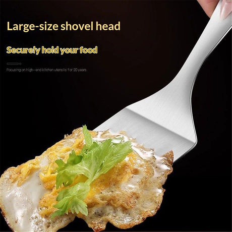 Professional Stainless Steel Lasagna Server,  Multi-Uses Spatula Cake Server, Pie Server Spatula, Cake & Pancakes Cutter Serving Spatulas, Ergonomic Handle, Mirror Polish & Dishwasher Safe